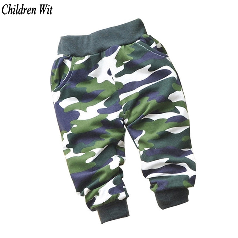 Baby Pants Spring&Autumn Lovely Cotton Camouflage Baby Boy Pants Newborn Baby Girls Pants